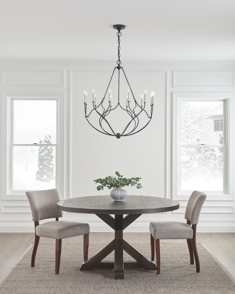 media image for richmond medium chandelier by cm by chapman myers 8 256