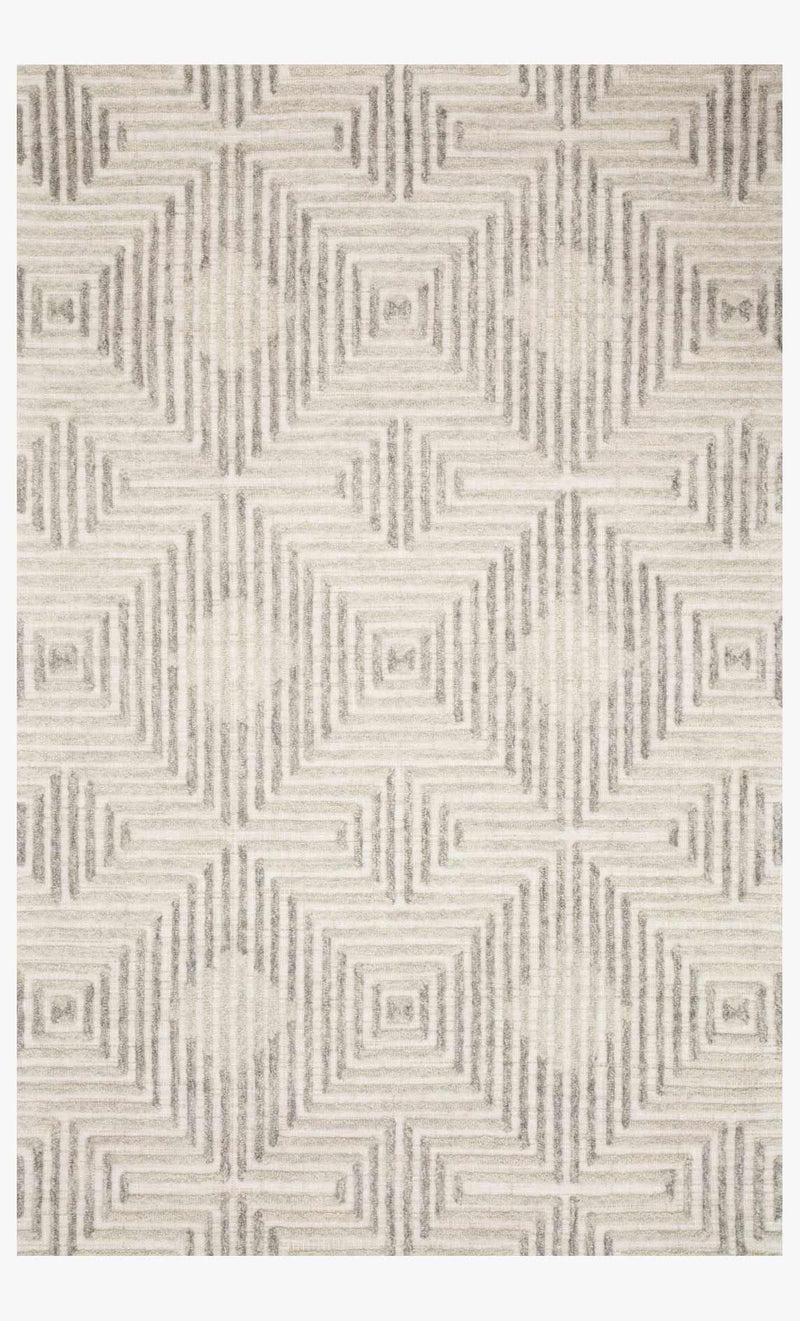 media image for Ehren Rug in Grey & Silver by Loloi 261