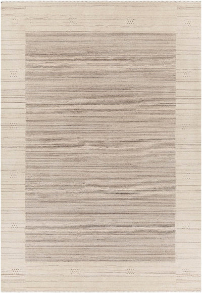 product image for elantra beige brown hand knotted wool rug by chandra rugs ela51700 576 1 40