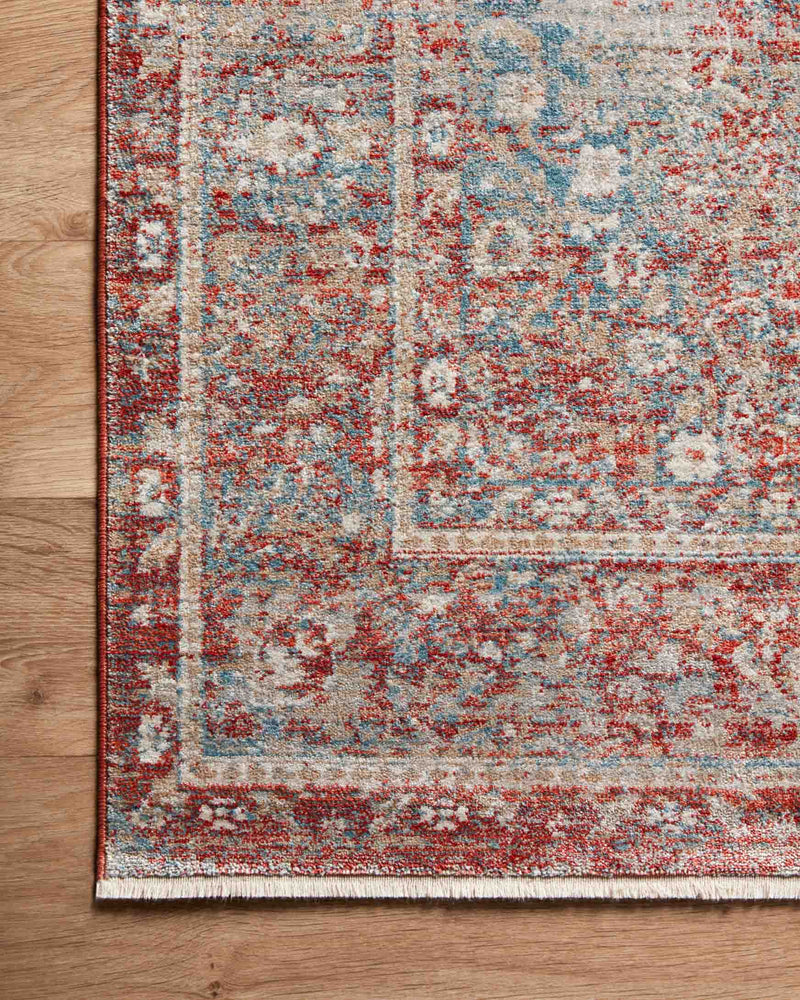 media image for elise power loomed sky red rug by magnolia home by joanna gaines eliseli 04scre160s 3 263