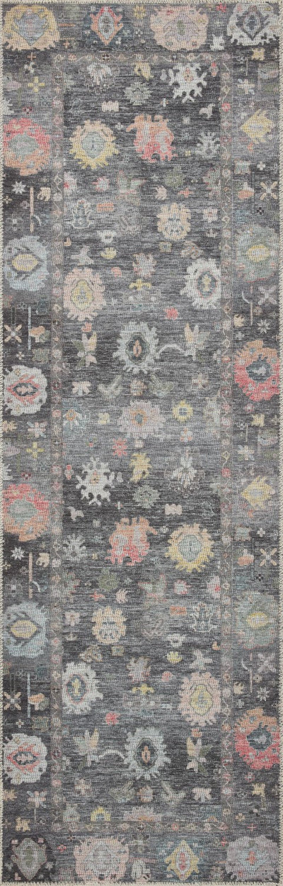 product image for Elysium Charcoal / Multi Rug 15