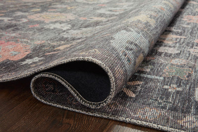 product image for Elysium Charcoal / Multi Rug 75