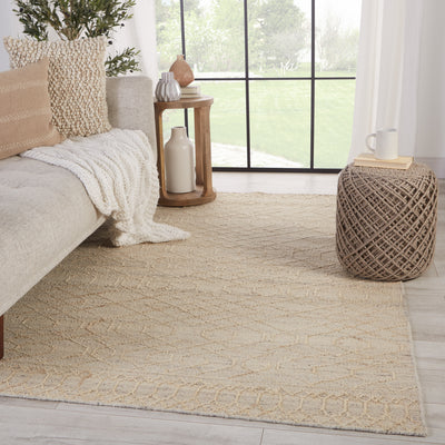 product image for Celia Natural Geometric Cream & Grey Rug by Jaipur Living 98