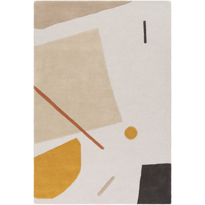 product image for Emma EMM-2300 Hand Tufted Rug in Khaki & Camel by Surya 47