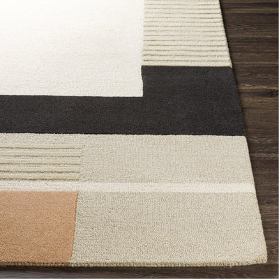 product image for Emma EMM-2303 Hand Tufted Rug in Khaki & Camel by Surya 3