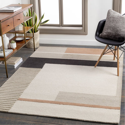 product image for Emma EMM-2303 Hand Tufted Rug in Khaki & Camel by Surya 69