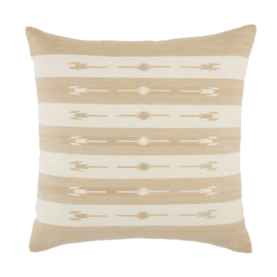 product image of Vanda Stripes Pillow in Taupe by Jaipur Living 570