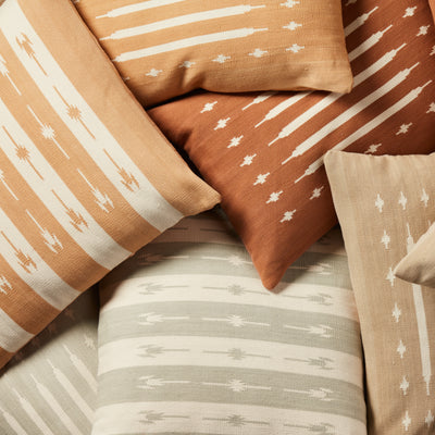 product image for Vanda Stripes Pillow in Light Tan by Jaipur Living 66