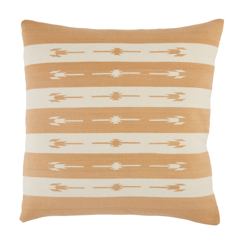 media image for Vanda Stripes Pillow in Light Tan by Jaipur Living 217
