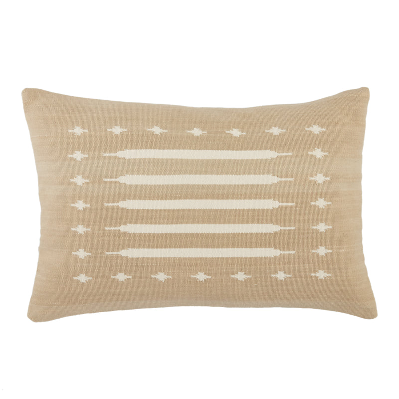 media image for Ikenna Tribal Pillow in Taupe by Jaipur Living 233