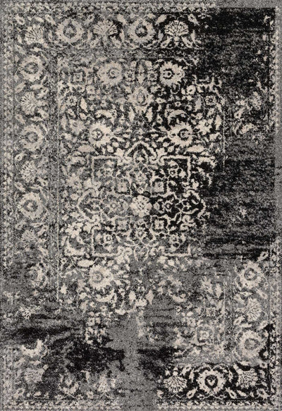 product image for Emory Rug in Black & Ivory by Loloi 22