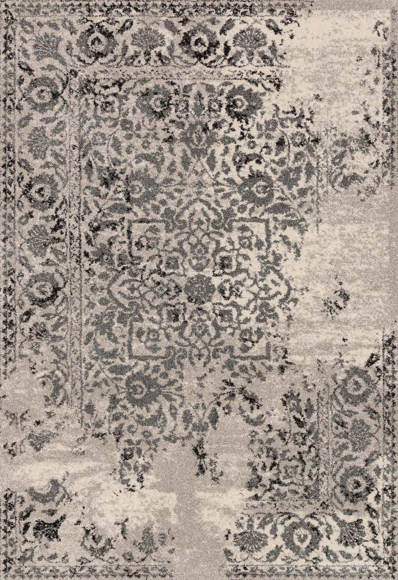 media image for Emory Rug in Ivory & Charcoal by Loloi 286