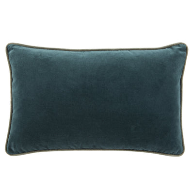 product image for lyla solid teal cream pillow by jaipur 1 95