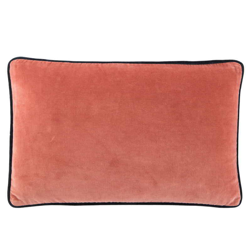 media image for lyla solid pink cream pillow by jaipur 1 214