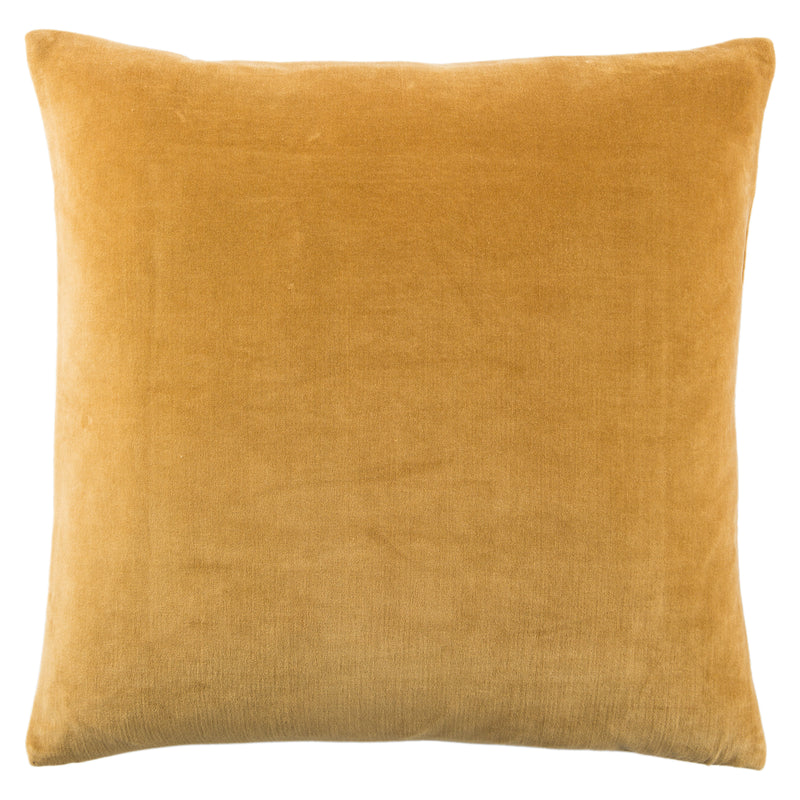 media image for hendrix border gold cream pillow by jaipur 2 297