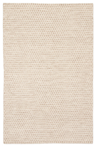 product image of Pompano Trellis Rug in Snow White & Nougat design by Jaipur Living 572