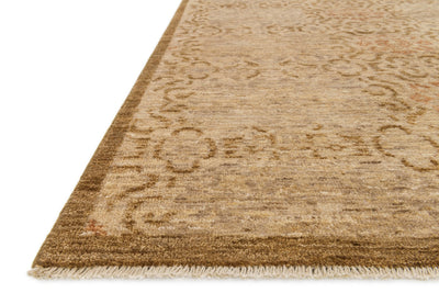 product image for Essex Hand Knotted Antique Beige/Brown Rug 2 34