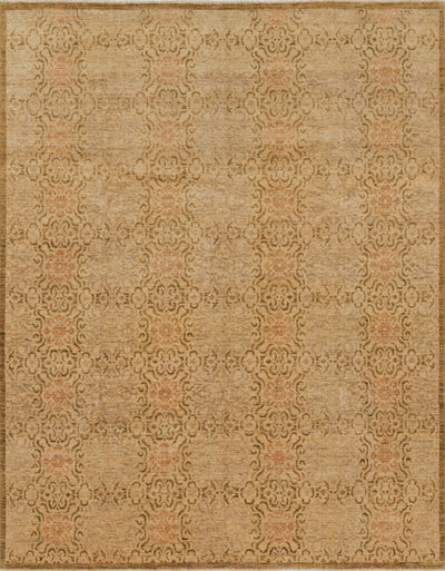 product image for Essex Hand Knotted Antique Beige/Brown Rug 1 85
