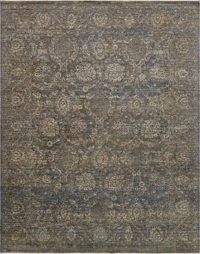 product image for Essex Hand Knotted Storm Rug 1 28
