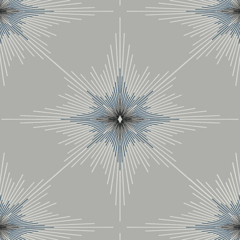 media image for Sample North Star Argos Grey from the Etten Geometric Collection by Seabrook 264