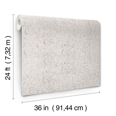 product image for Cork Wallpaper in Pale Grey/Silver 17