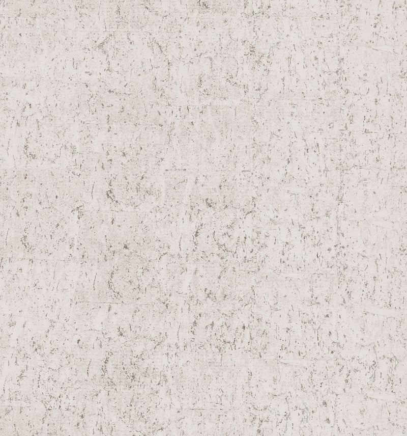 media image for Cork Wallpaper in Pale Grey/Silver 220