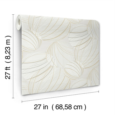 product image for Floating Lanterns Wallpaper in Blonde 76