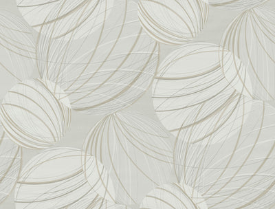 product image of Floating Lanterns Wallpaper in Light Grey 53