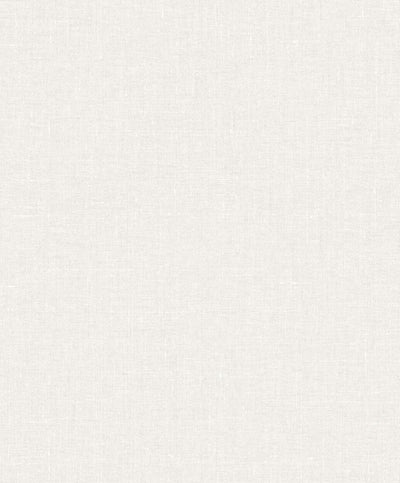 product image of Sample Abington Faux Linen Wallpaper in Cotton 557
