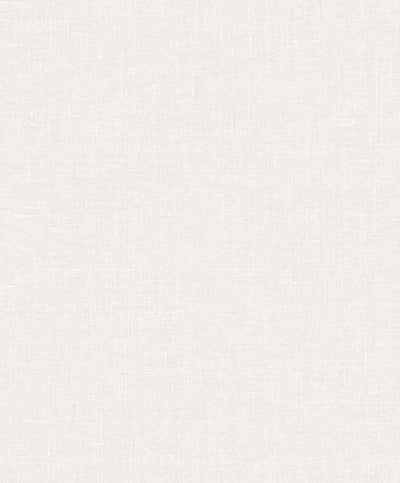 product image of Sample Abington Faux Linen Wallpaper in Cotton 557