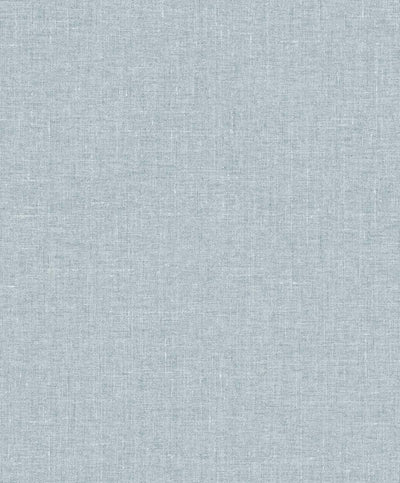 product image of Abington Faux Linen Wallpaper in Denim Wash 542