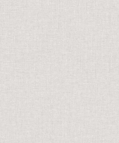 product image of Sample Abington Faux Linen Wallpaper in Modern Grey 583