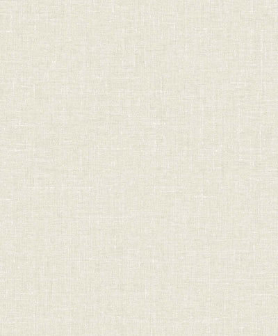 product image of Sample Abington Faux Linen Wallpaper in Tan 513