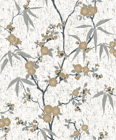 product image of Blossom Cork Wallpaper in Gold Chip 569