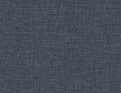 product image of sample easy linen wallpaper in admiral blue from the texture gallery collection by seabrook wallcoverings 1 584