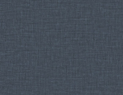product image of sample easy linen wallpaper in admiral blue from the texture gallery collection by seabrook wallcoverings 1 584