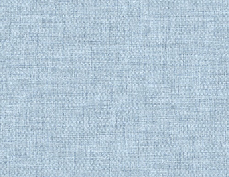 media image for Easy Linen Wallpaper in Sky Blue from the Texture Gallery Collection by Seabrook Wallcoverings 288