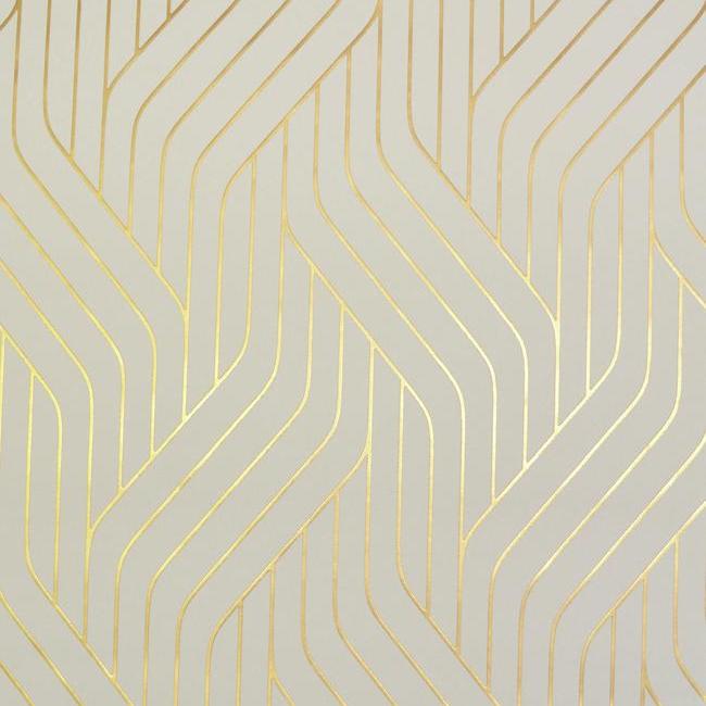media image for Ebb And Flow Wallpaper in Almond and Gold by Antonina Vella for York Wallcoverings 233