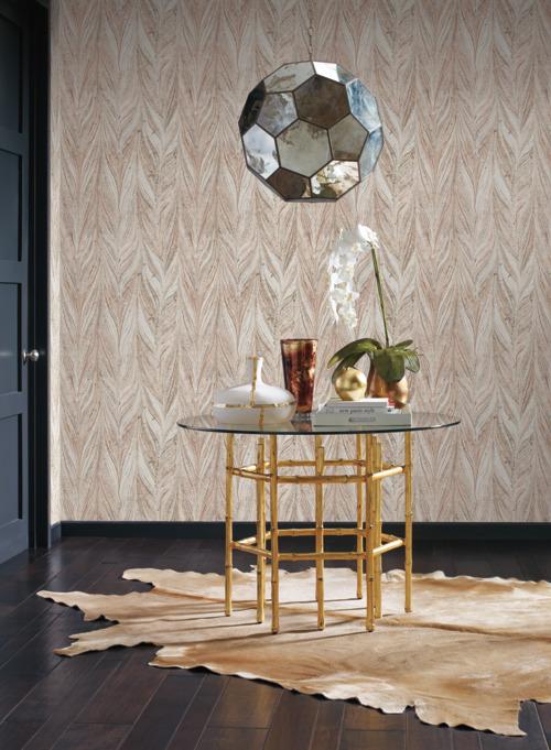 media image for Ebru Marble Wallpaper from the Natural Opalescence Collection by Antonina Vella for York Wallcoverings 244