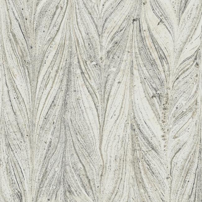 media image for Ebru Marble Wallpaper in Cool Grey from the Natural Opalescence Collection by Antonina Vella for York Wallcoverings 250