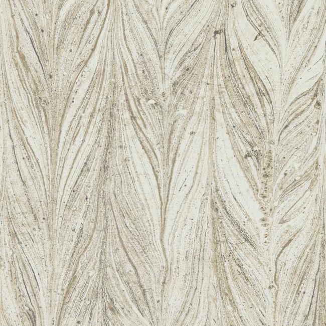 media image for Ebru Marble Wallpaper in Warm Neutral from the Natural Opalescence Collection by Antonina Vella for York Wallcoverings 265