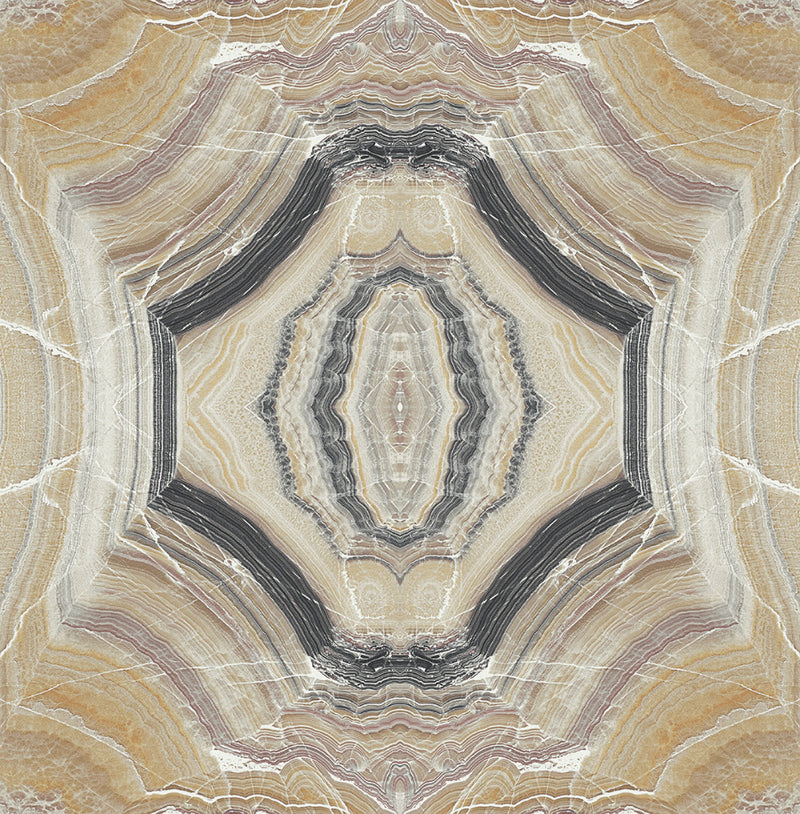 media image for sample echo wallpaper in black and bronze from the solaris collection by mayflower wallpaper 1 295