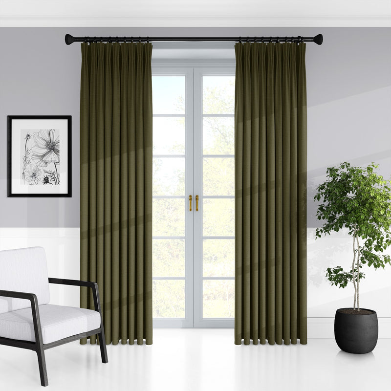 media image for Eclipse Green Tea Drapery 3 219