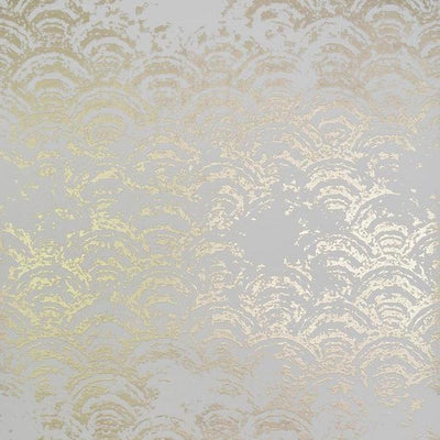 product image of sample eclipse wallpaper in white and gold by antonina vella for york wallcoverings 1 575