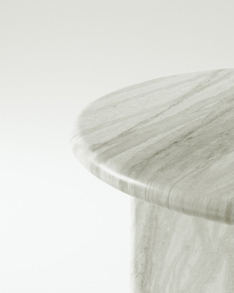 media image for plinth small circular marble coffee table csl3312 slm 11 227