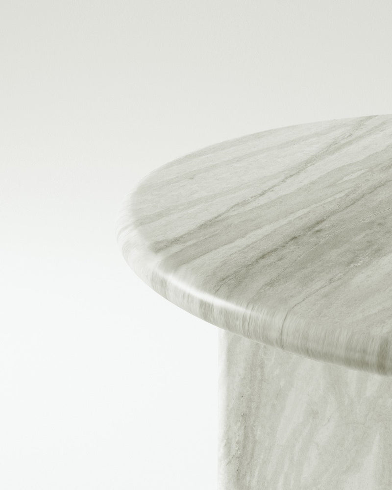 media image for plinth small circular marble coffee table csl3312 slm 11 265