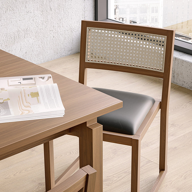 media image for eglinton dining chair vinyl by gus modern ecchegli vinnoir wn 10 239