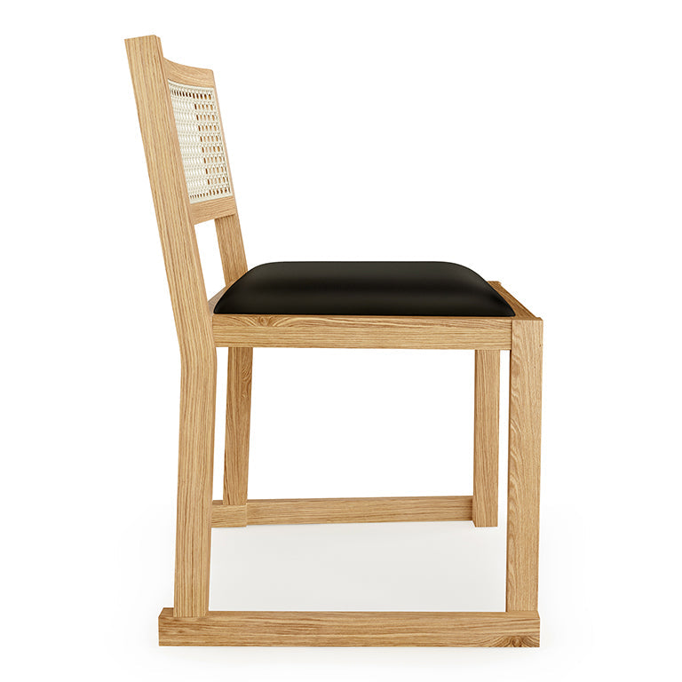 media image for eglinton dining chair vinyl by gus modern ecchegli vinnoir wn 5 228