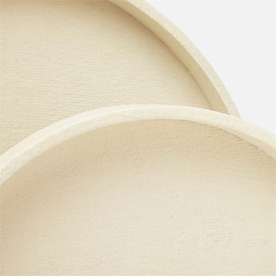 product image for Elodie Faux Raffia Trays, Set of 2 83