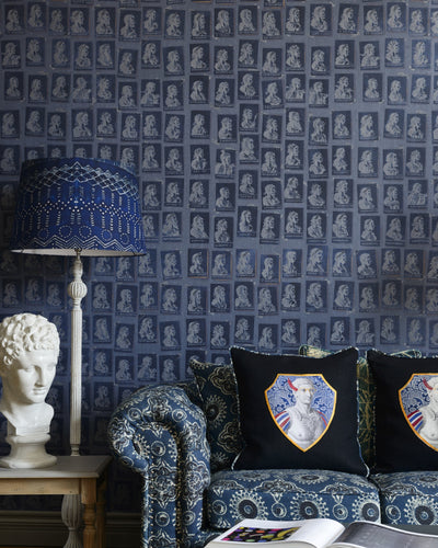 product image for Emperors Blue Wallpaper from the Wallpaper Compendium Collection by Mind the Gap 57